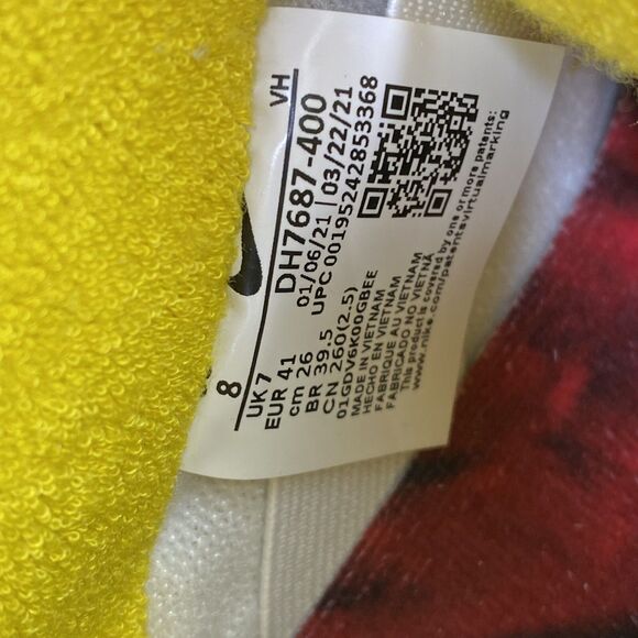 Mens Size 8 Nike Dunk Low SB Lagoon Pulse FTC DH7687-400 Blue White Yellow New - Picture 8 of 9